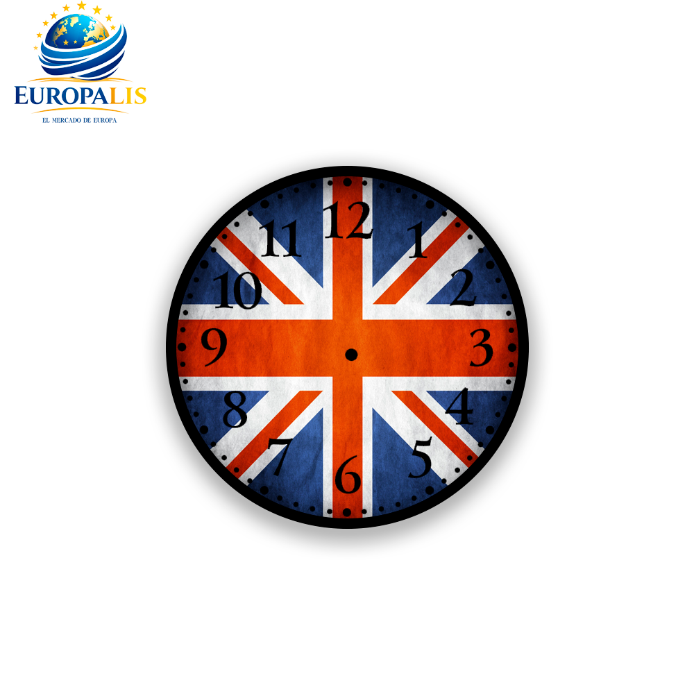 Reloj de Pared Bandera Gran Bretaña