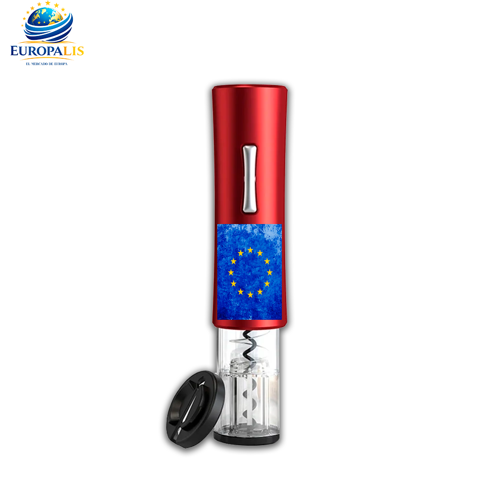 Sacacorchos Eléctrico Bandera Unión Europea