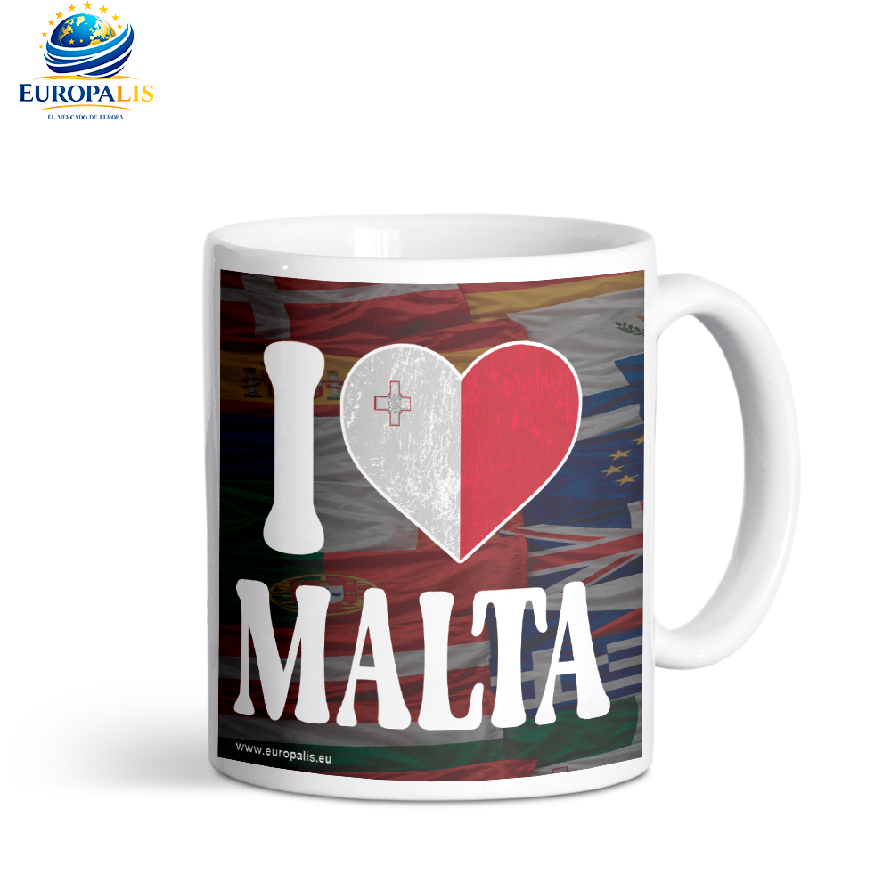 Taza I Love Malta
