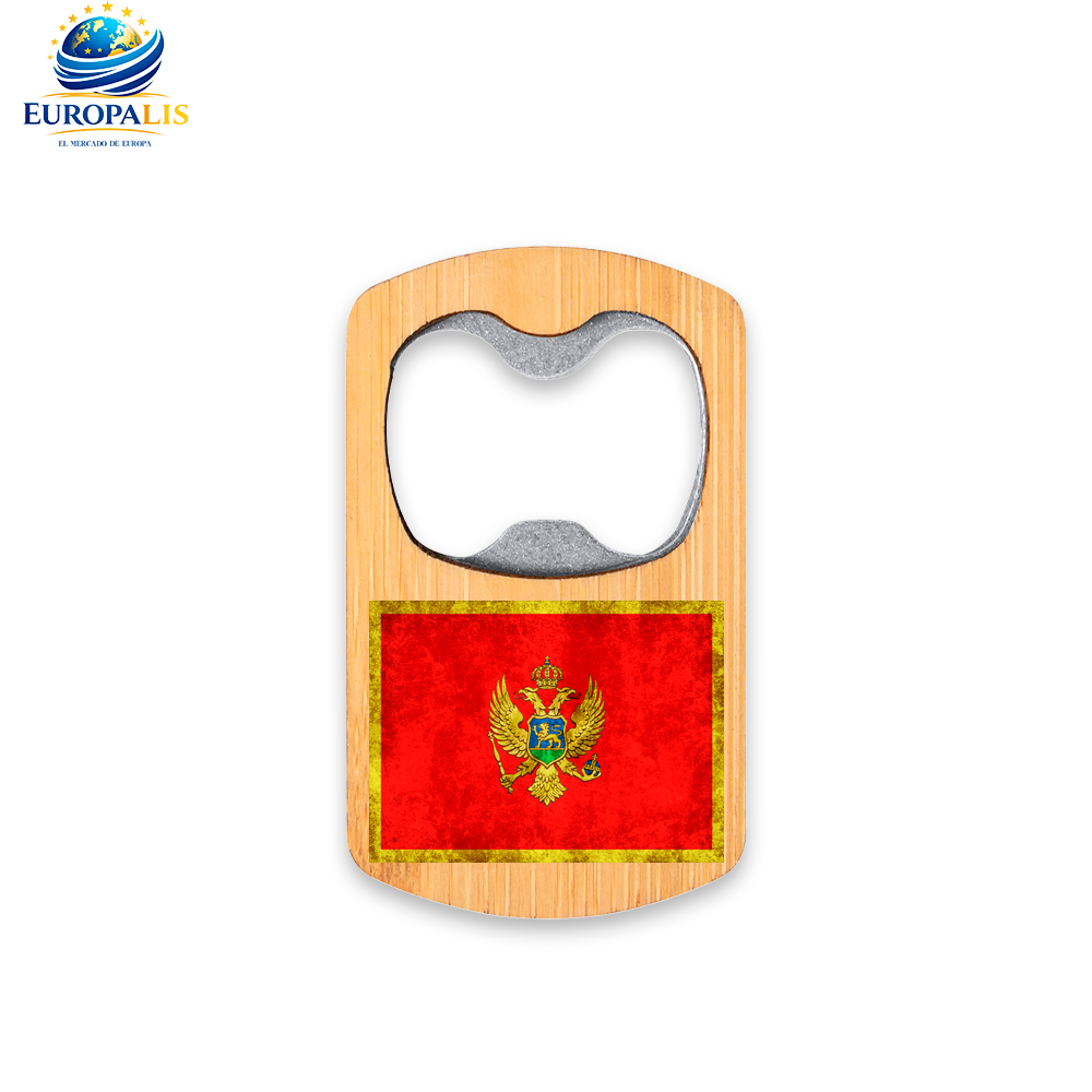 Abridor de Cerveza Bandera Montenegro