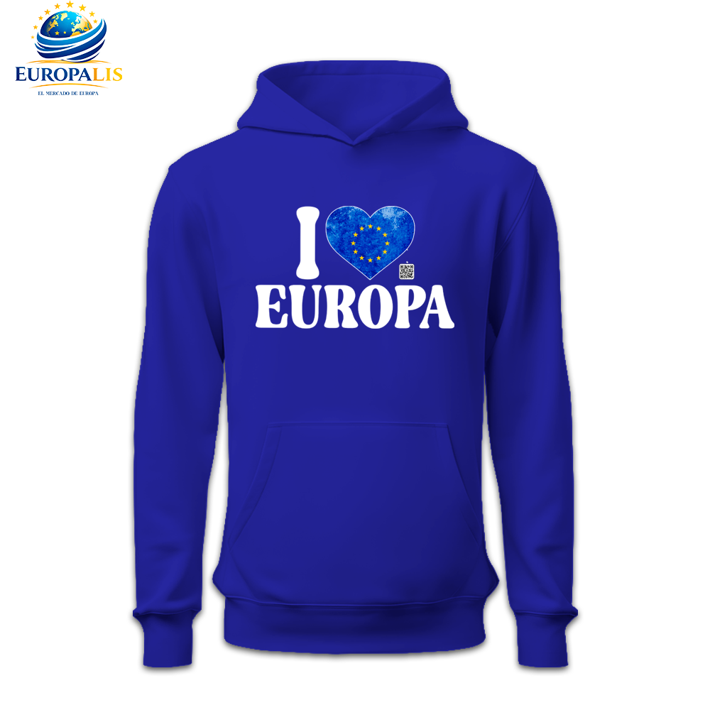 Sudadera con Capucha Bandera Europa