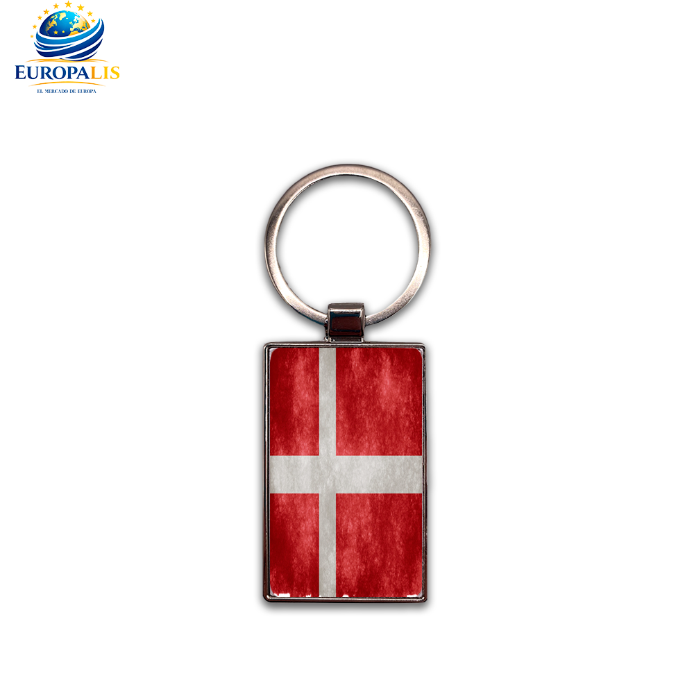 Llavero Bandera Dinamarca