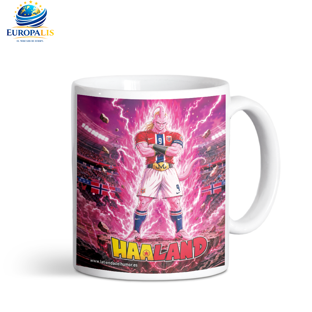 Taza "Haaland Super Saiyan"