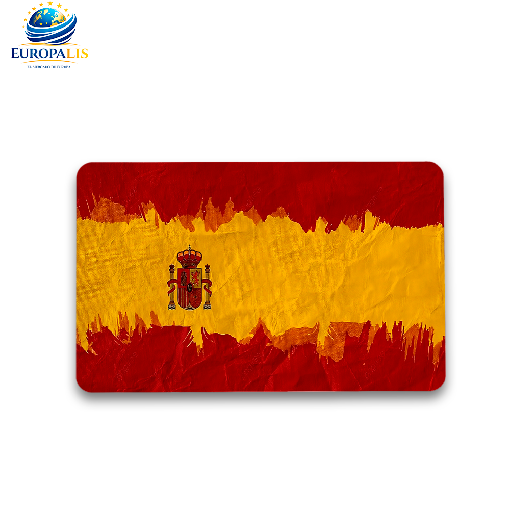 Imán Cuadrado Bandera España