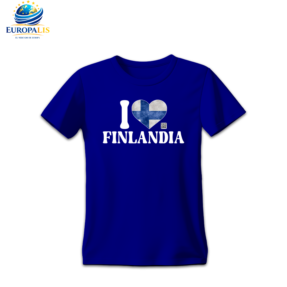 Camiseta Bandera Finlandia