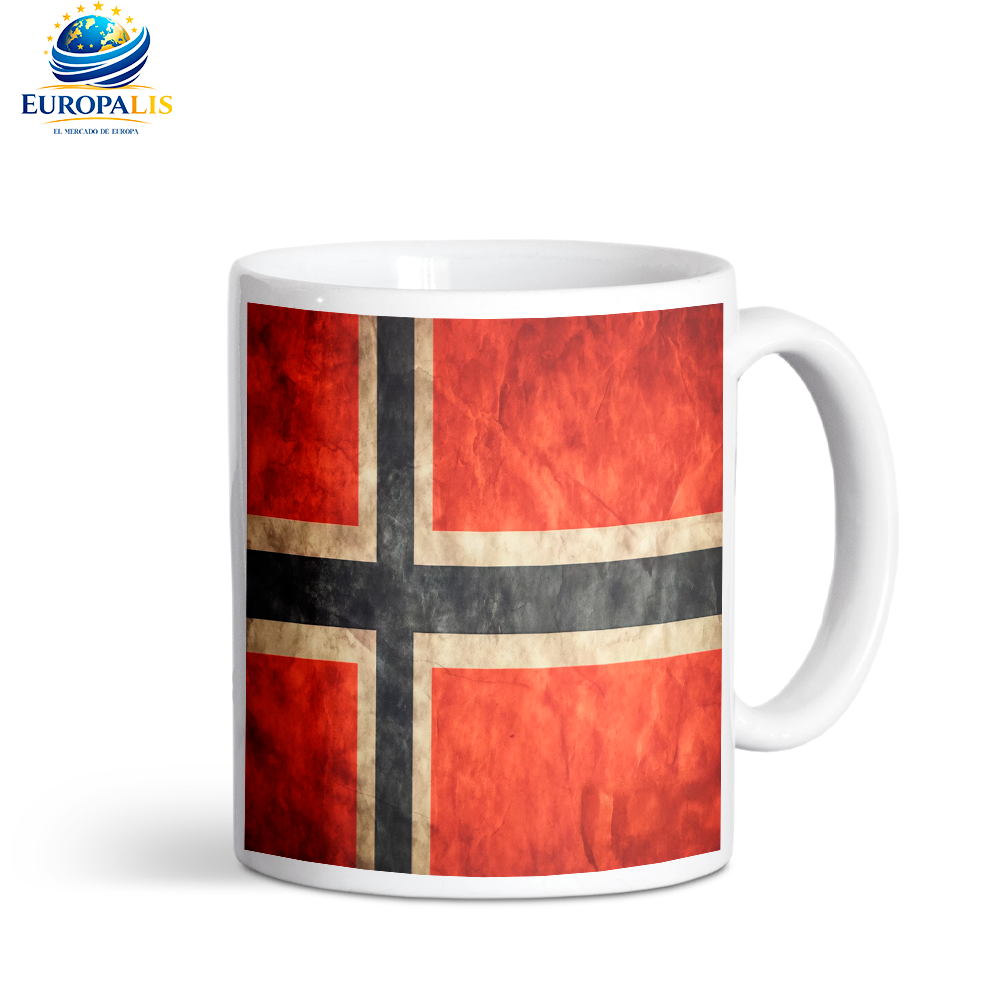Taza Bandera Noruega