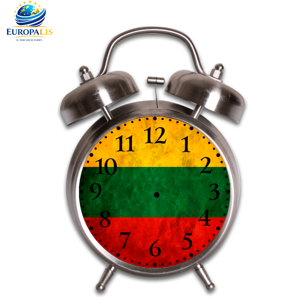Reloj Despertador Bandera Lituania