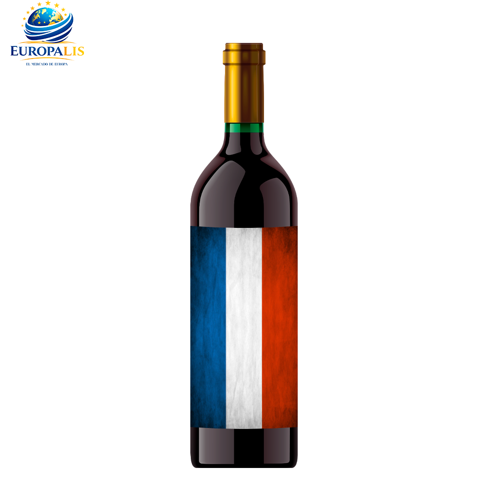 Vino Tinto Bandera Francia