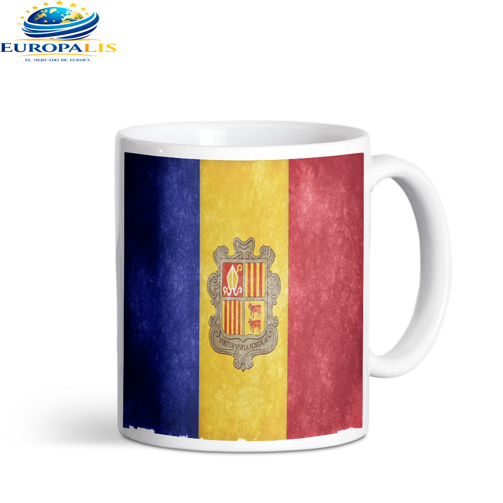 Taza Bandera Andorra