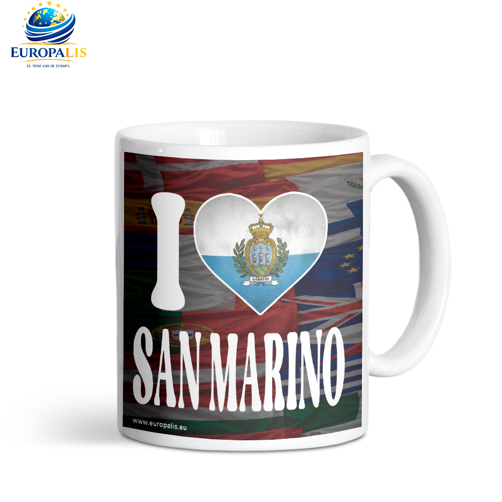 Taza Bandera San Marino