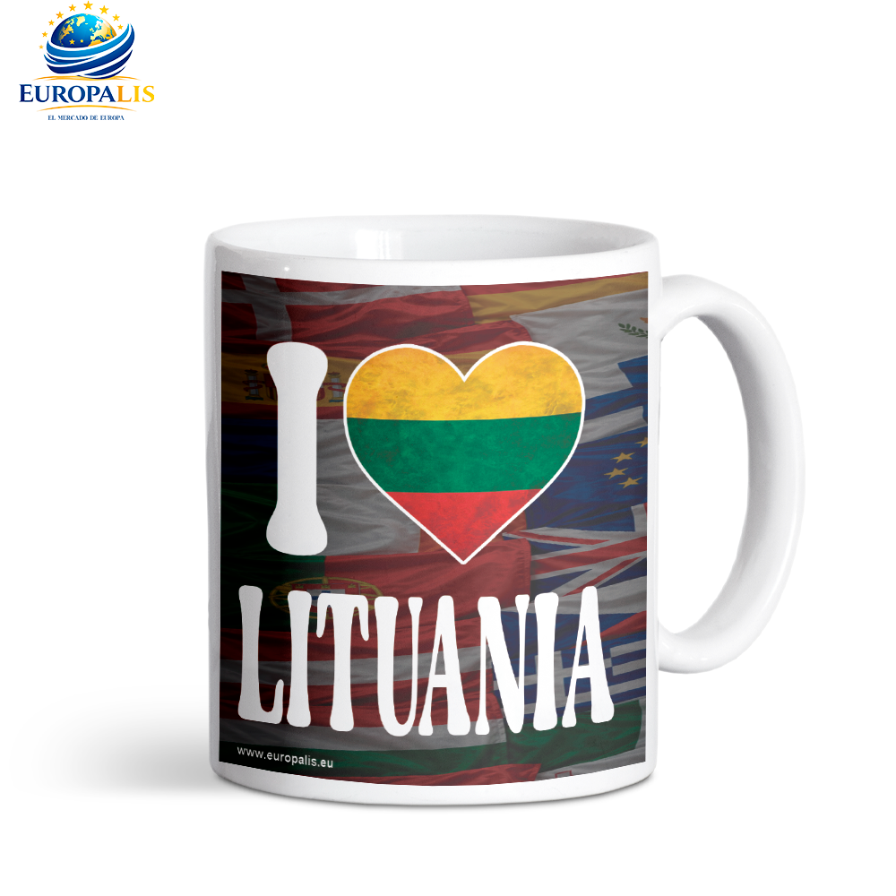 Taza I Love Lituania