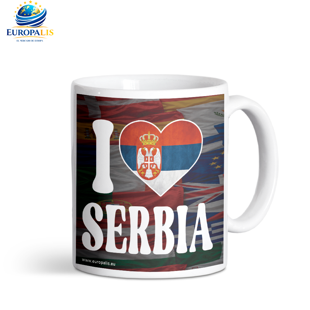 Taza I Love Serbia