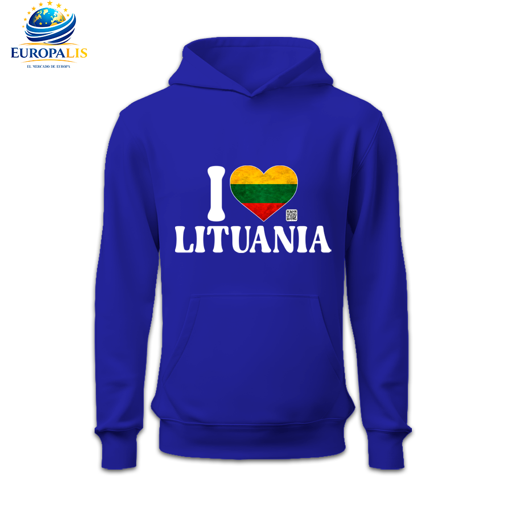 Sudadera con Capucha Bandera Lituania