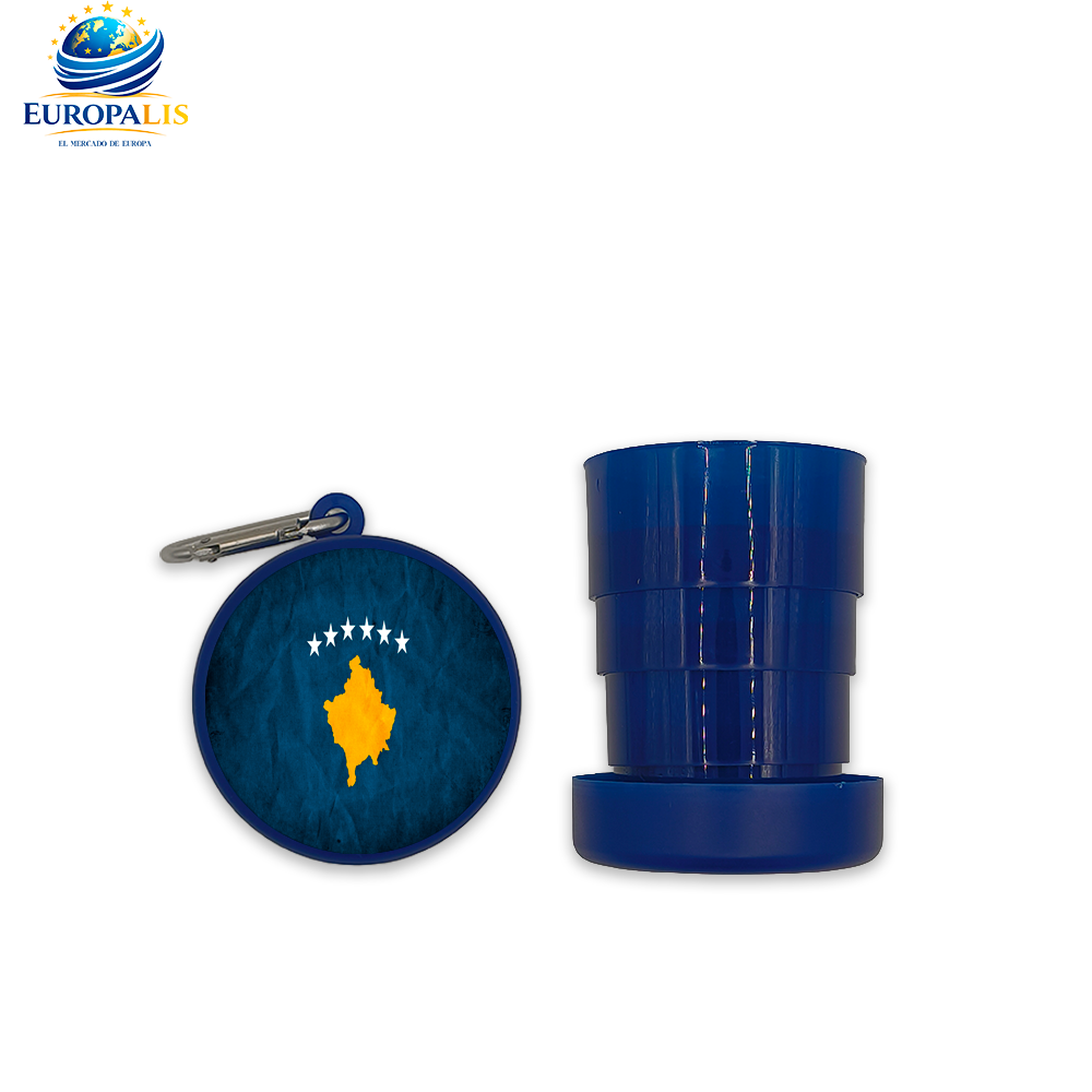 Vaso Portátil Bandera Kosovo