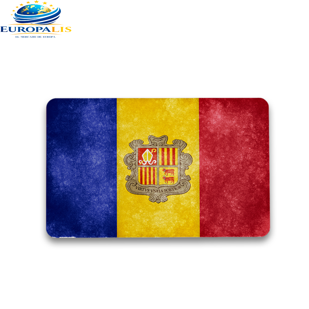 Pegatina Bandera Andorra
