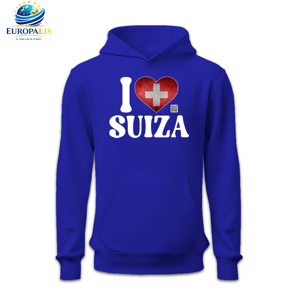 Sudadera con Capucha Bandera Suiza