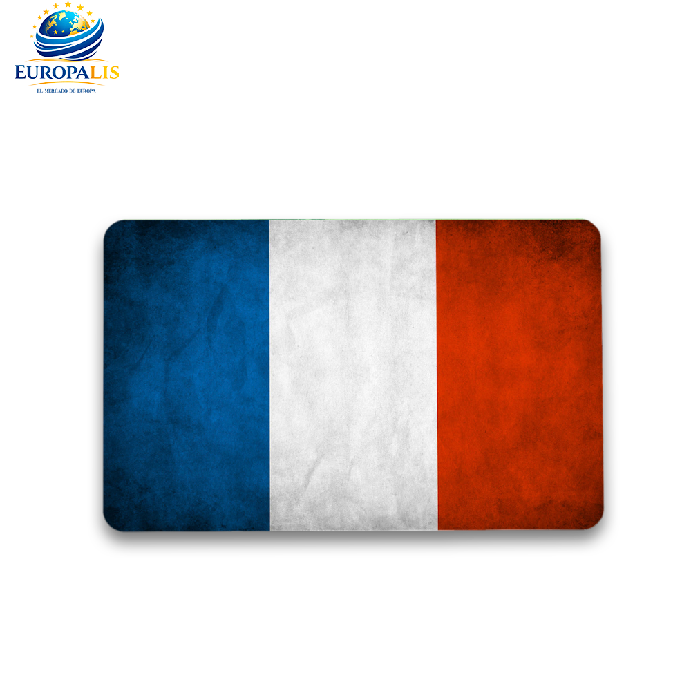 Imán Cuadrado Bandera Francia