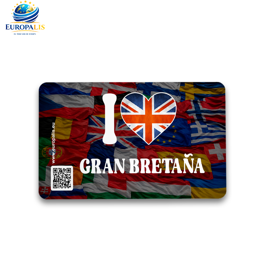 Imán I Love Gran Bretaña
