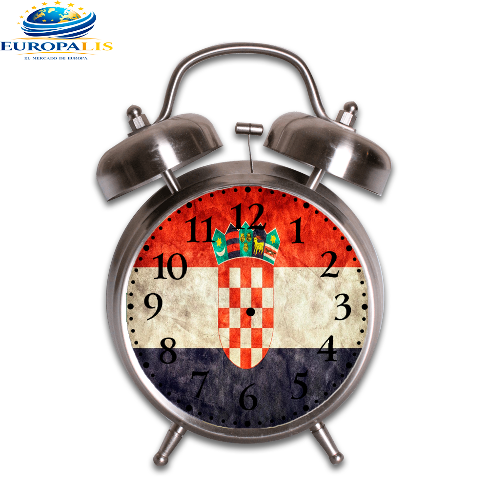 Reloj Despertador Bandera Croacia