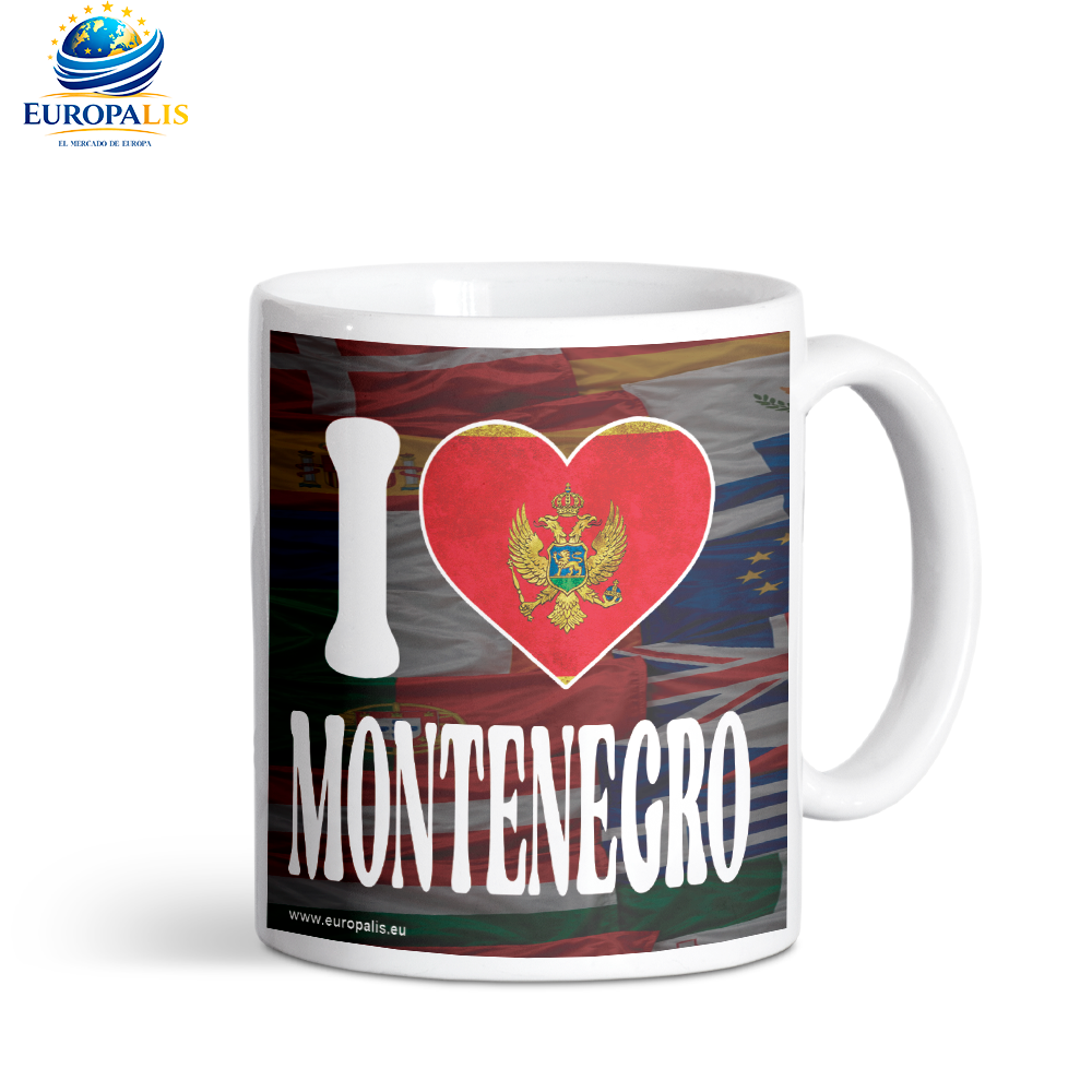 Taza I Love Montenegro