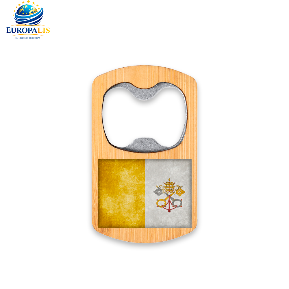 Abridor de Cerveza Bandera Vaticano