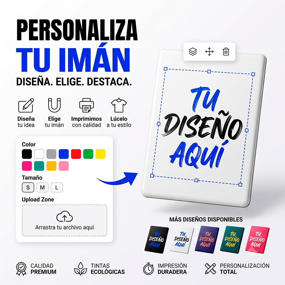 Imán Personalizado con tu Diseño | Europalis