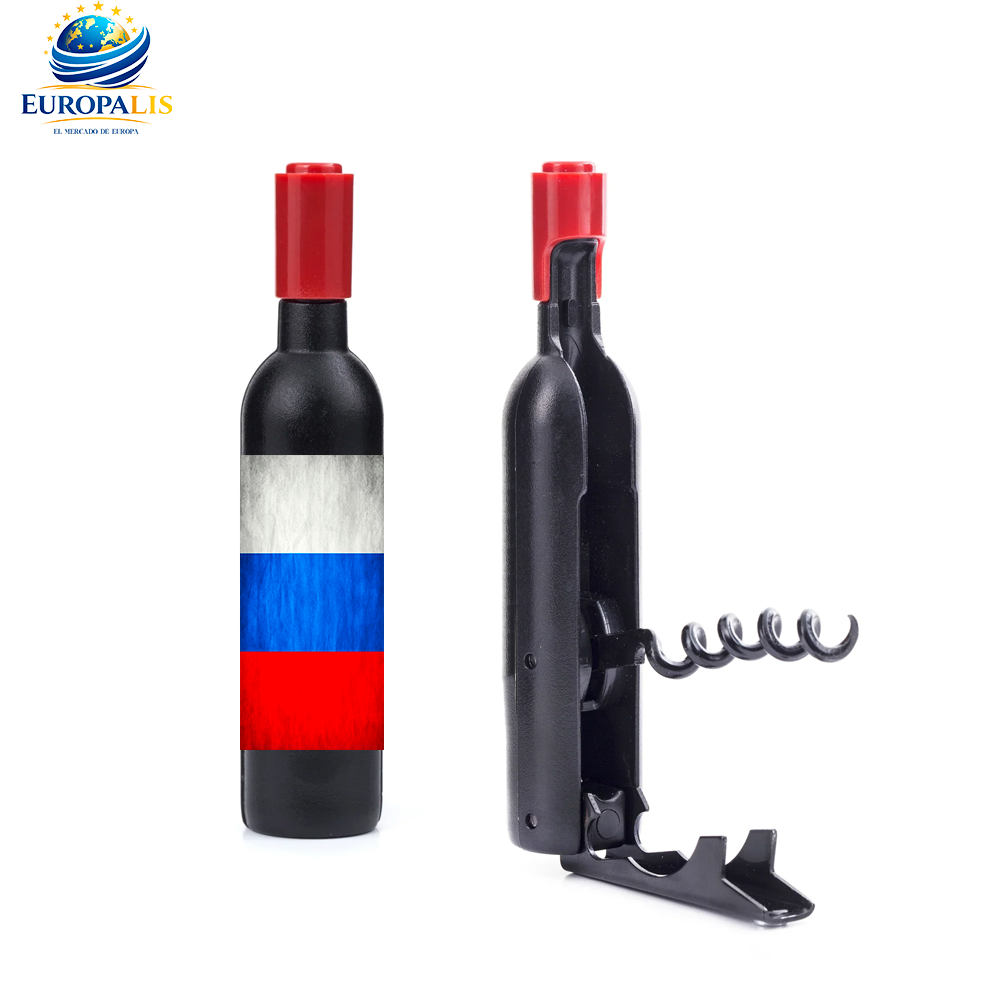 Sacacorchos Bandera Rusia