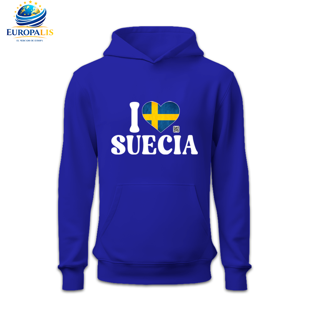 Sudadera con Capucha Bandera Suecia