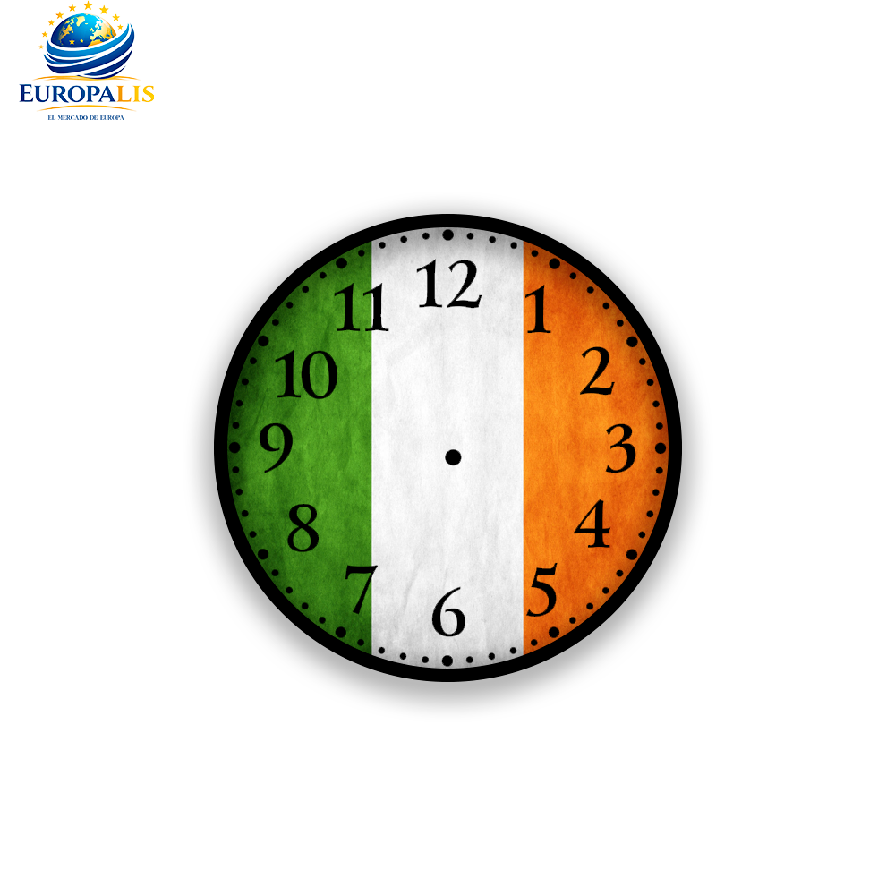 Reloj de Pared Bandera Irlanda