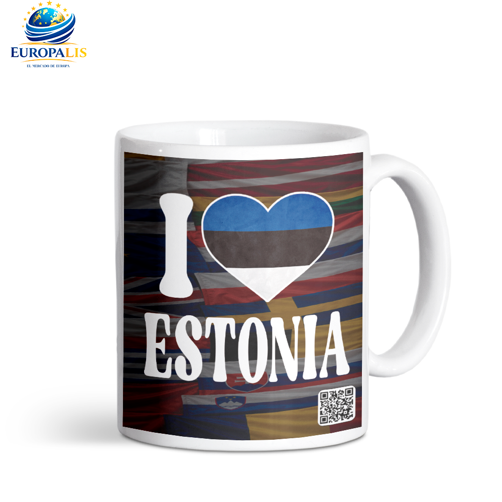 Taza I Love Estonia