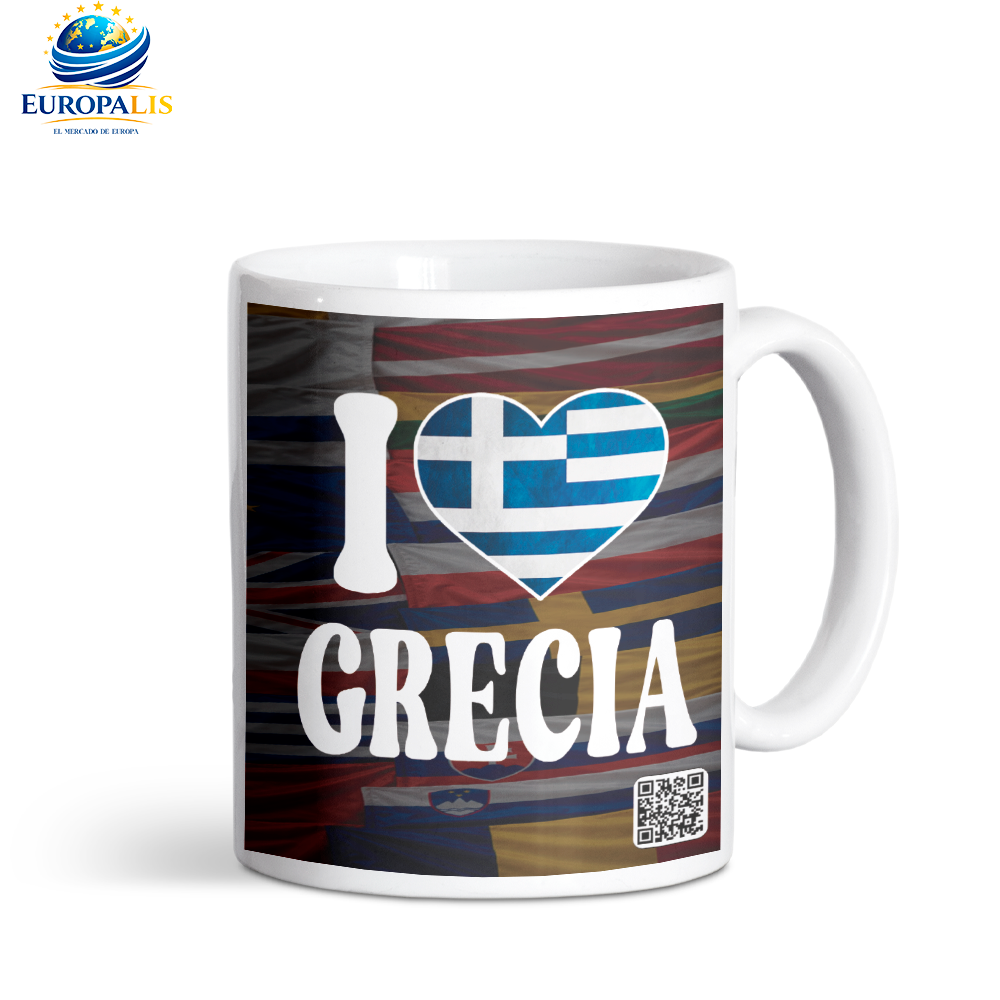 Taza I Love Grecia