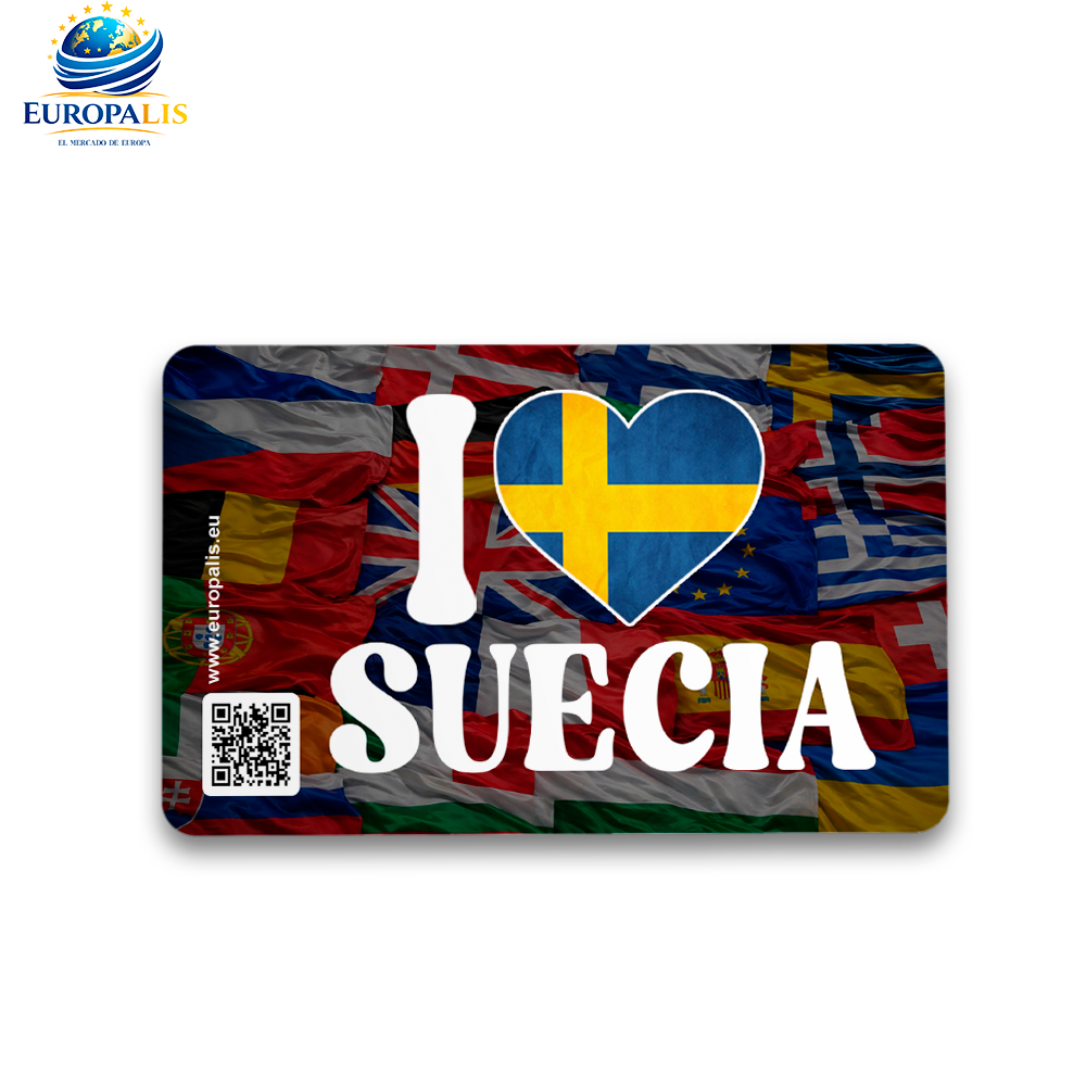 Imán I Love Suecia