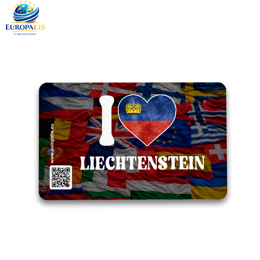 Imán I Love Liechtenstein