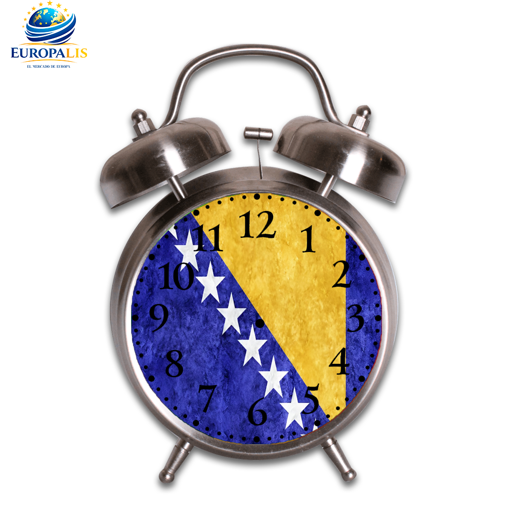 Reloj Despertador Bandera Bosnia Herzegovina