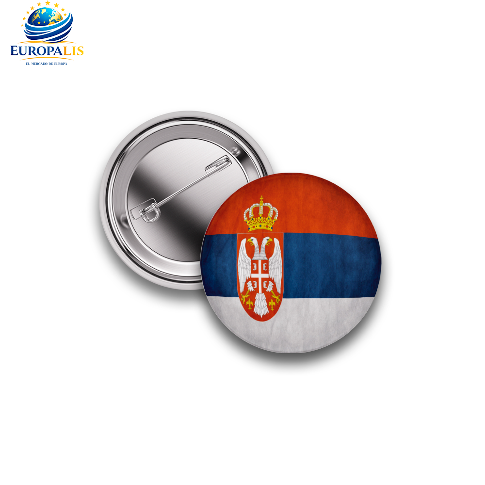 Pin Bandera Serbia