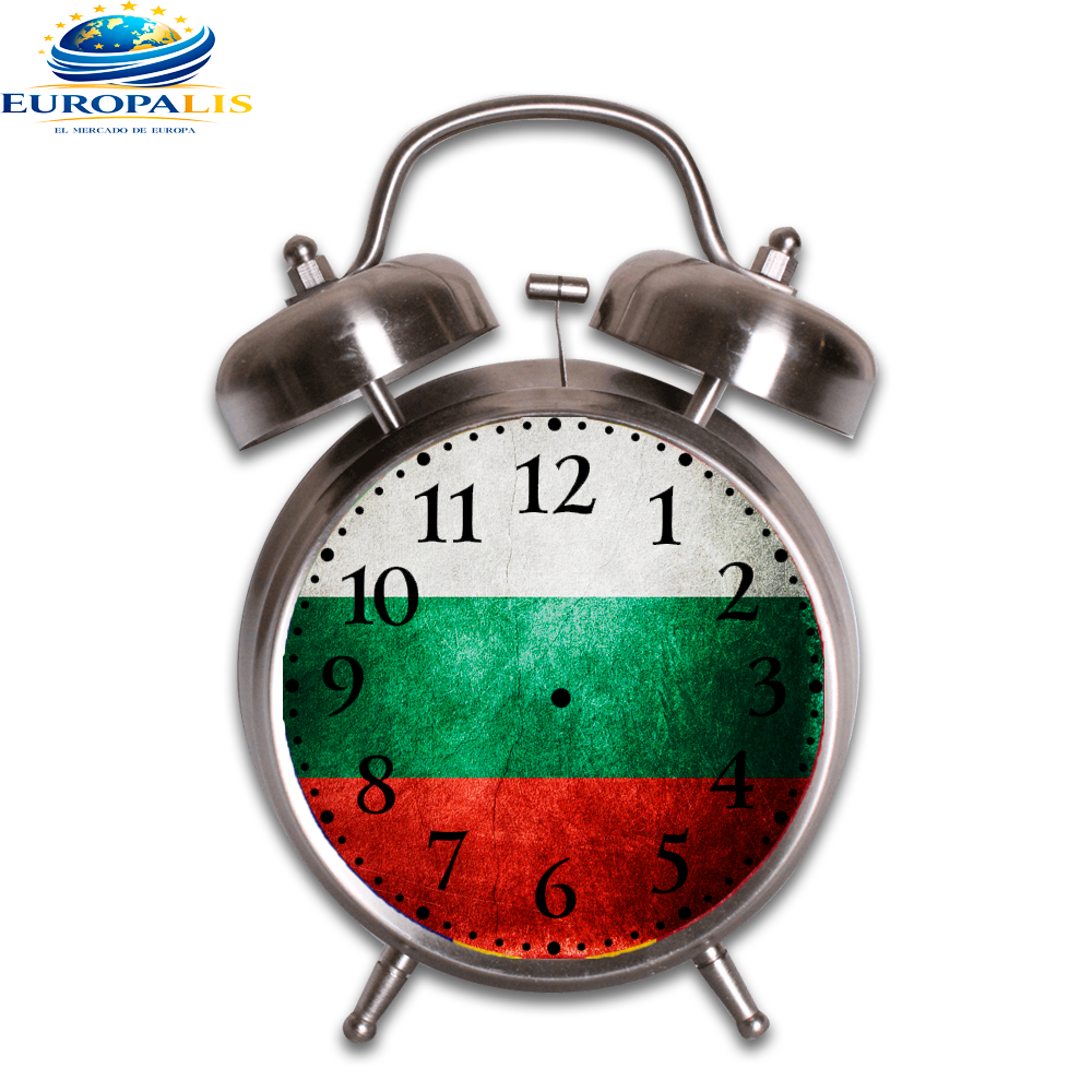 Reloj Despertador Bandera Bulgaria