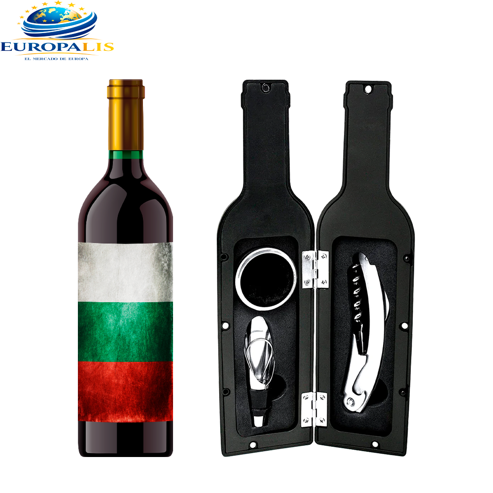 Kit Sacacorchos Bandera Bulgaria