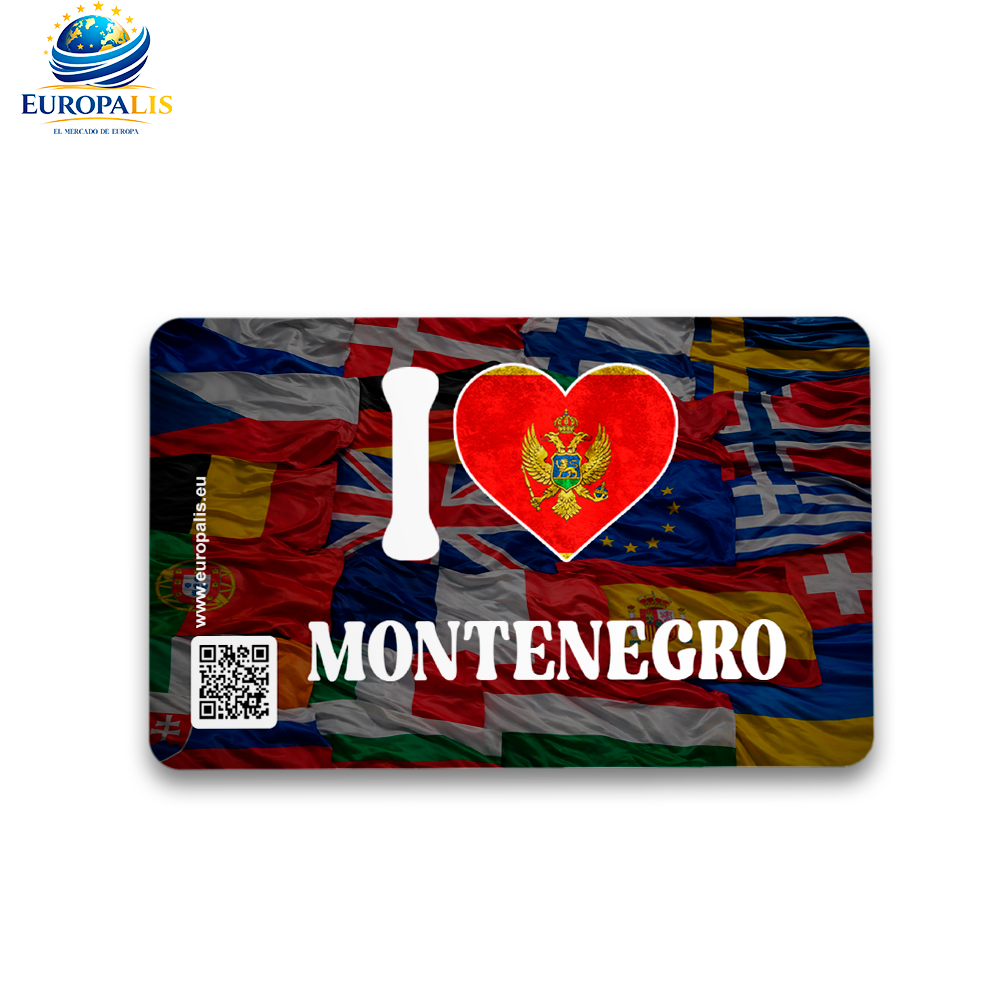 Imán I Love Montenegro