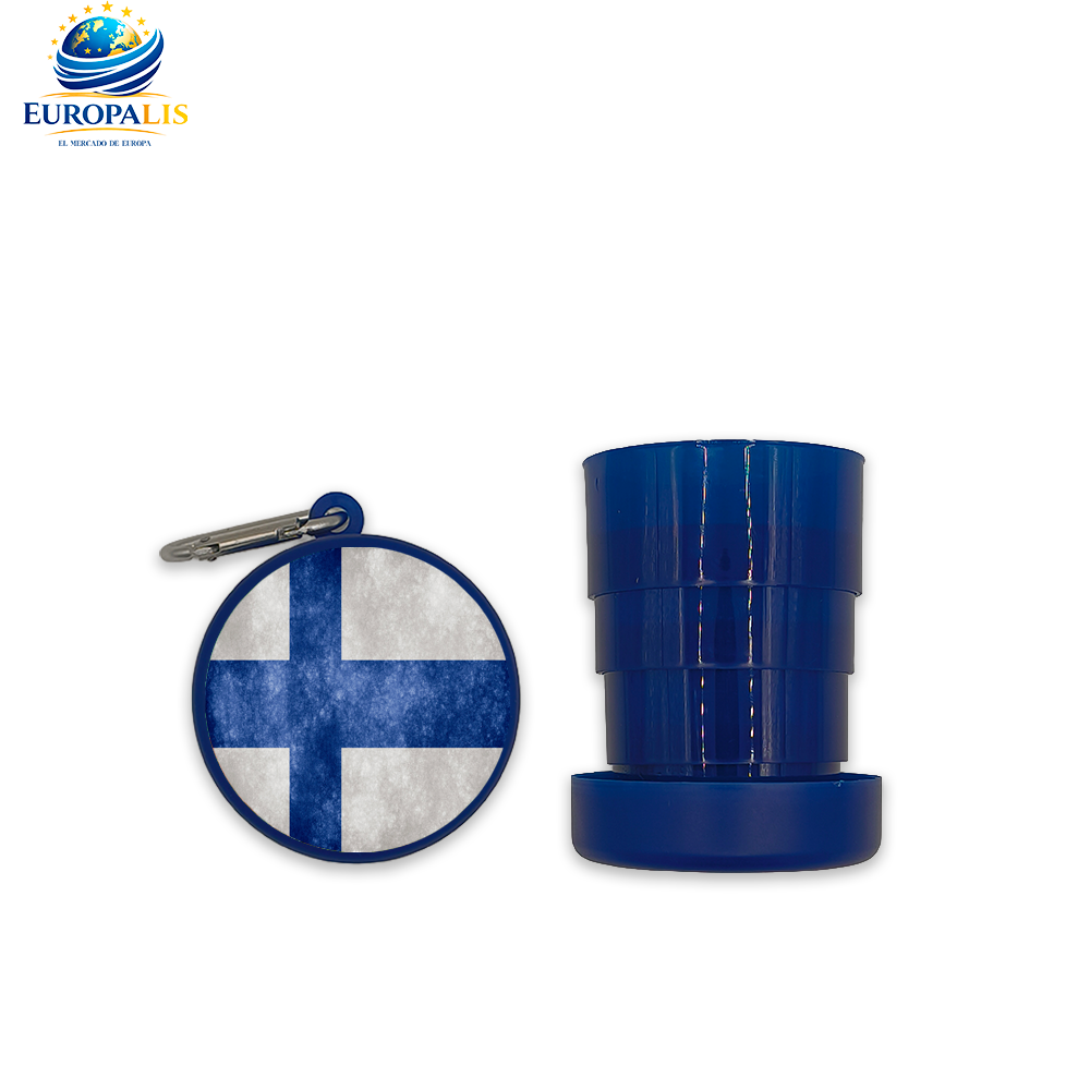 Vaso Portátil Bandera Finlandia