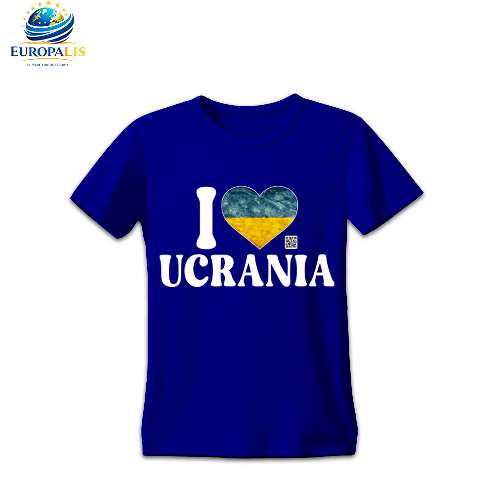 Camiseta Bandera Ucrania