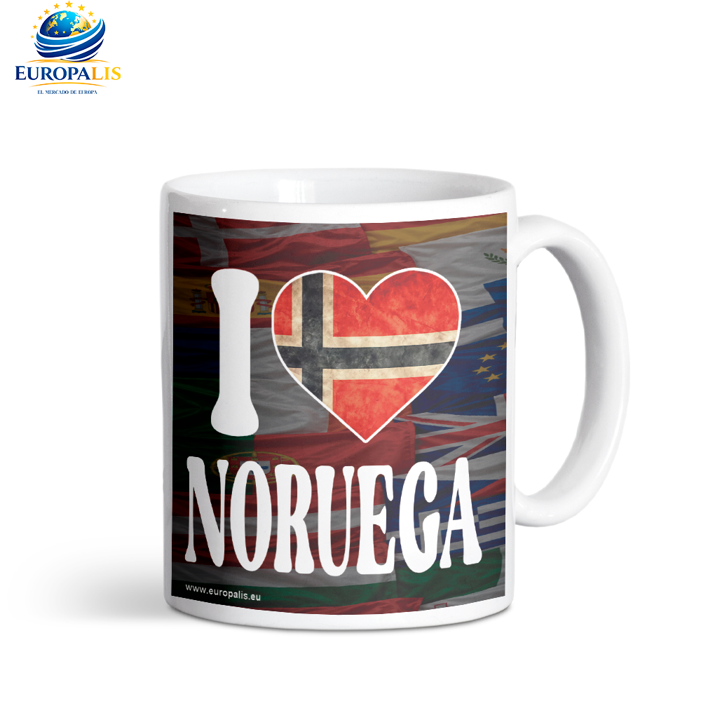 Taza I Love Noruega