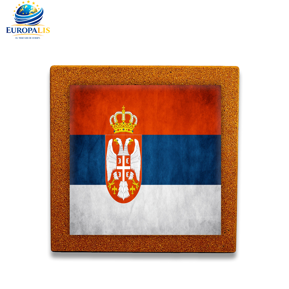 Baldosa Bandera Serbia