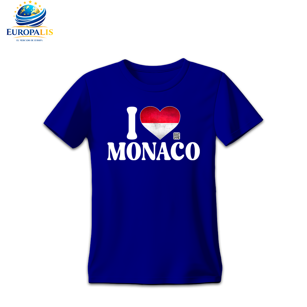 Camiseta Bandera Mónaco