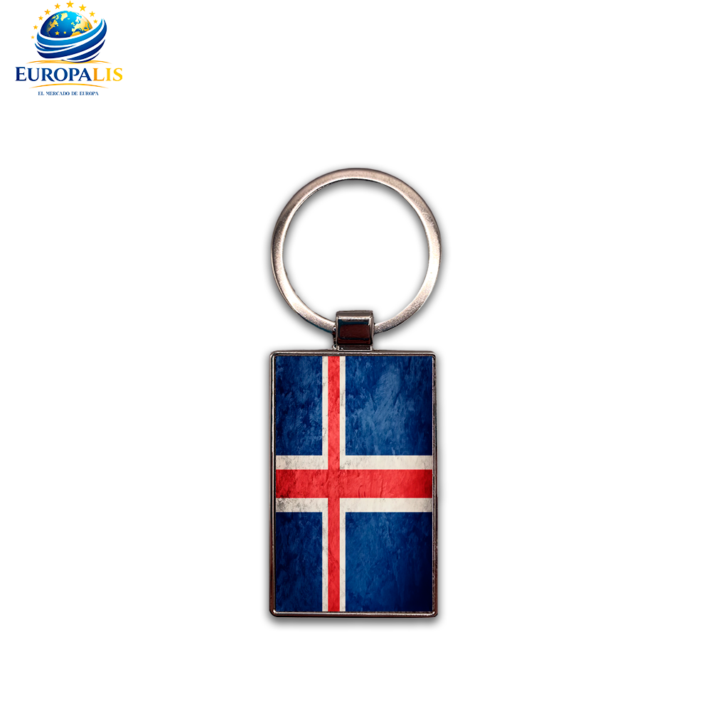 Llavero Bandera Islandia