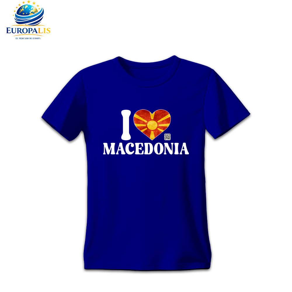 Camiseta Bandera Macedonia