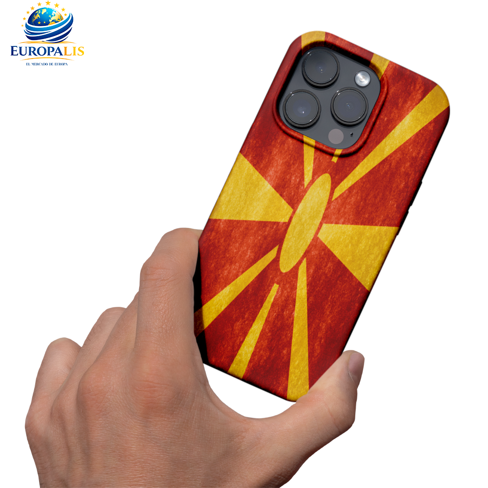 Funda Móvil Bandera Macedonia