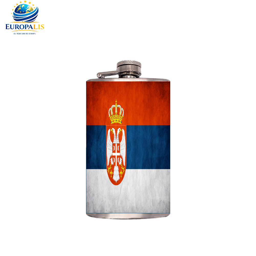 Petaca Bandera Serbia