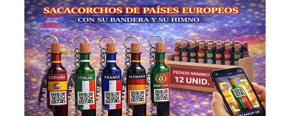 SACACORCHOS DE PAÍSES EUROPEOS