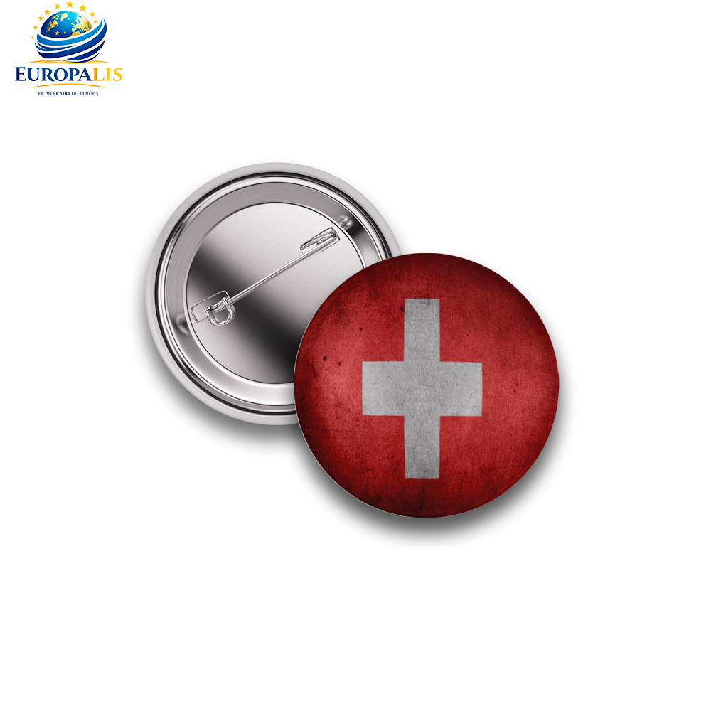 Pin Bandera Suiza
