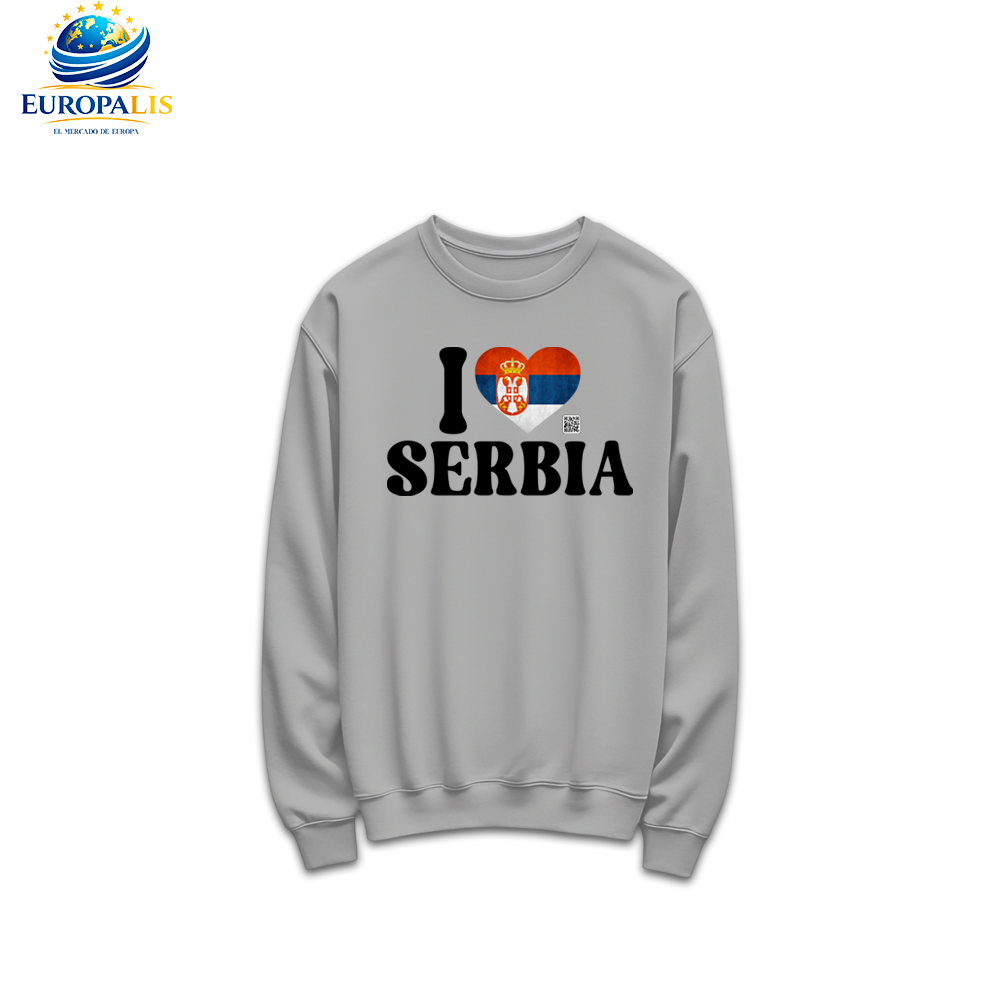 Sudadera sin Capucha Serbia